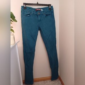 Vintage teal jeans size 5